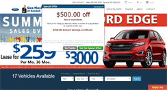 Desktop Screenshot of machadofordofkendall.com